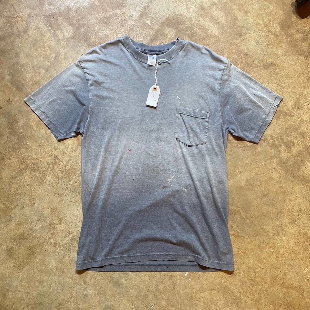 Heavy Faded Black Vintage Tee